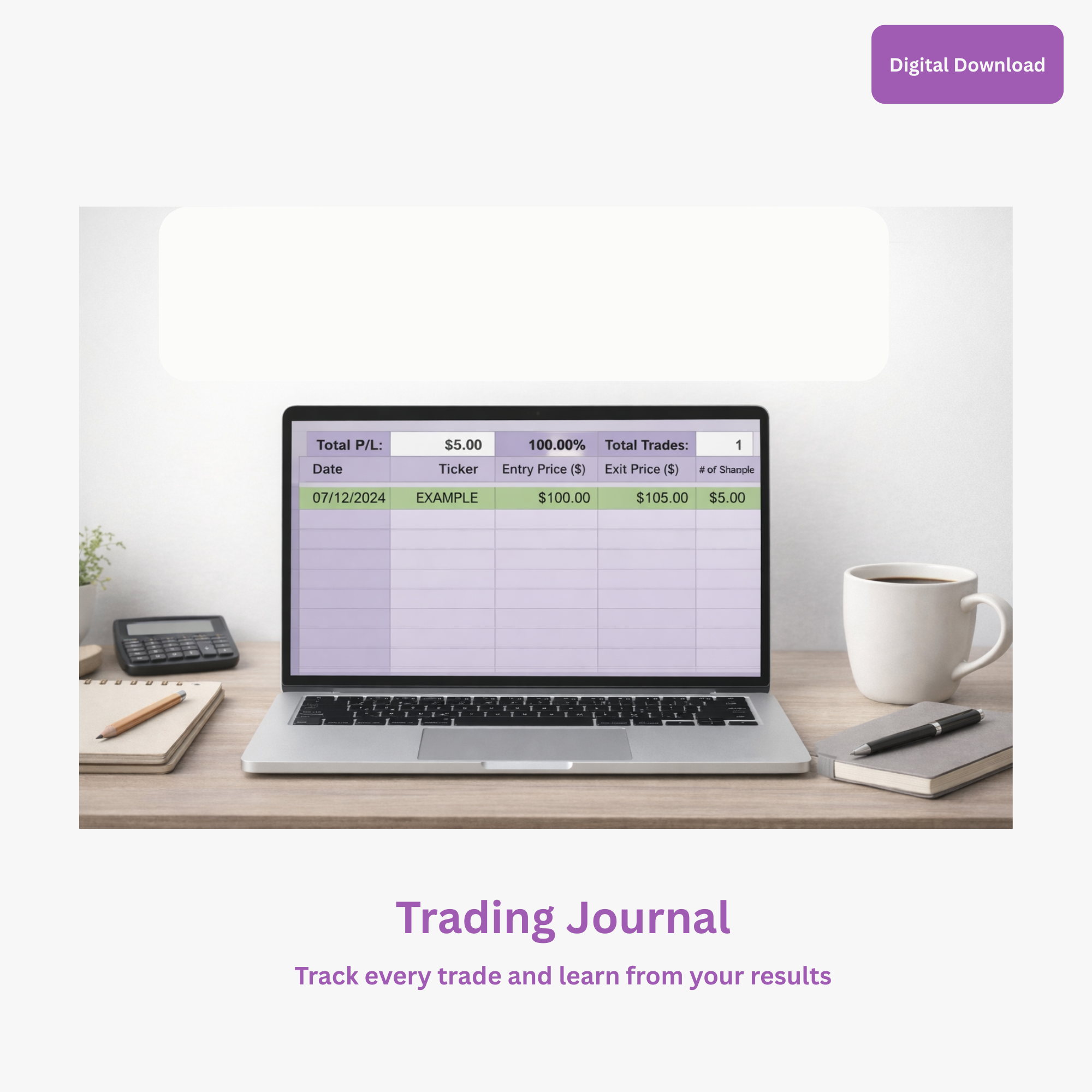 CandleStick Trading Journal